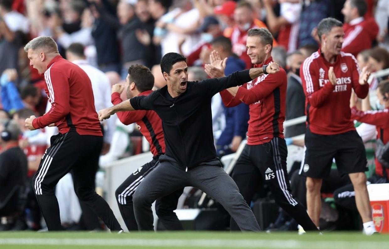 关于阿森纳球员努力训练，备战接下来的比赛的信息