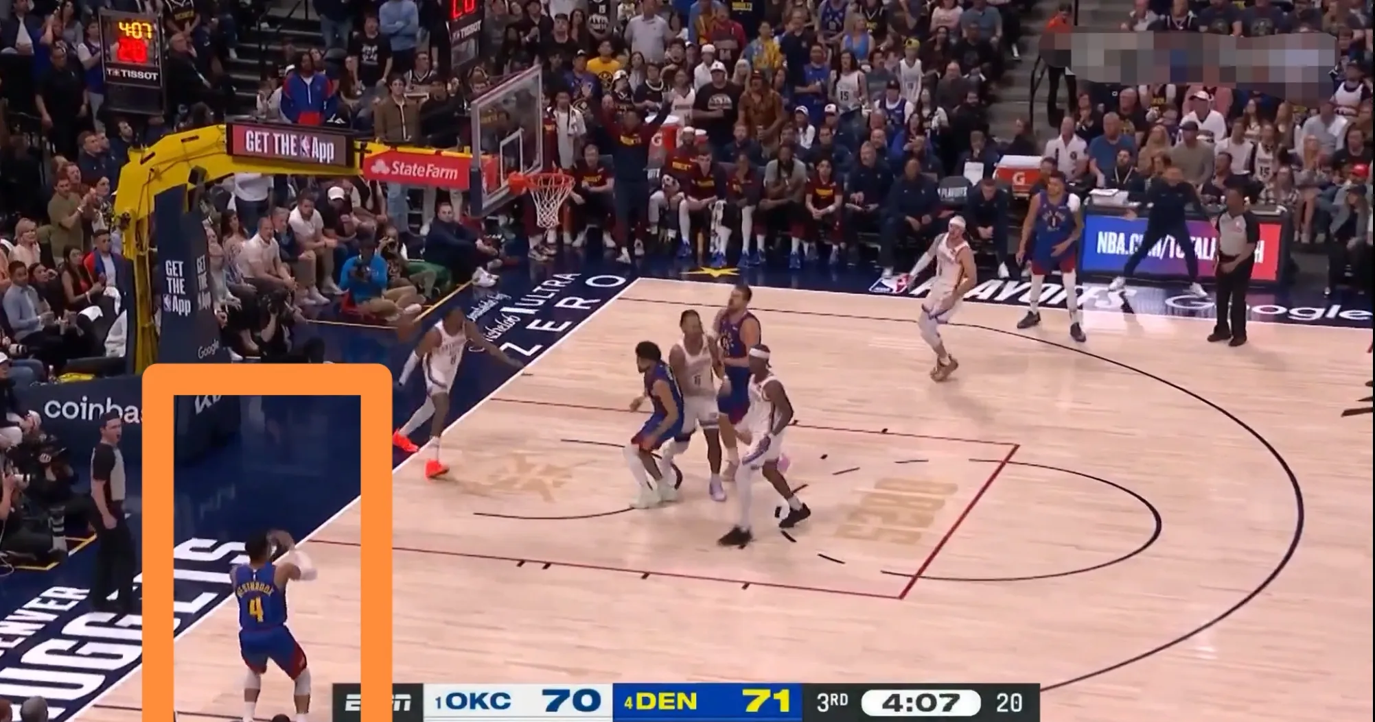 控卫大战！掘金击败雷霆