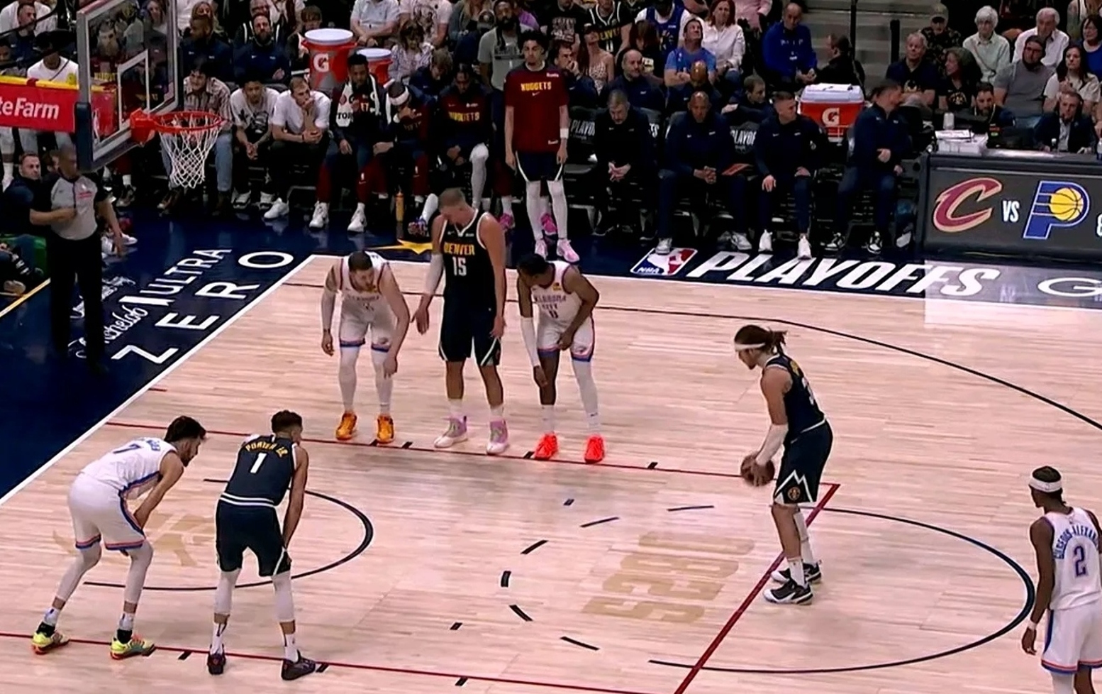 控卫大战！掘金击败雷霆